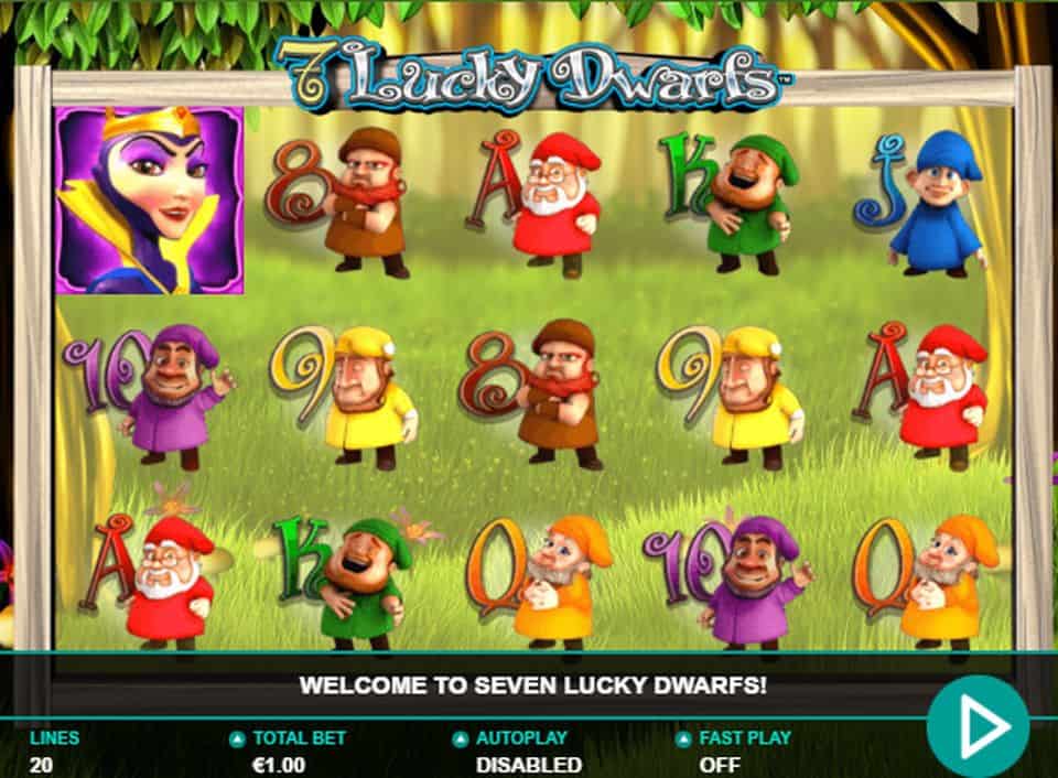 7 Lucky Dwarfs Slot Game Free Play at Casino Ireland 01