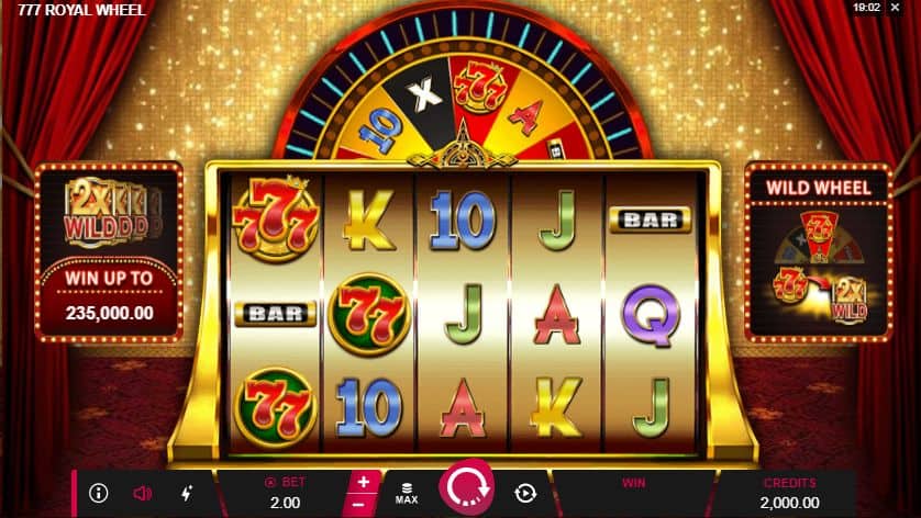 777 Royal Wheel Slot Game Free Play at Casino Ireland 01