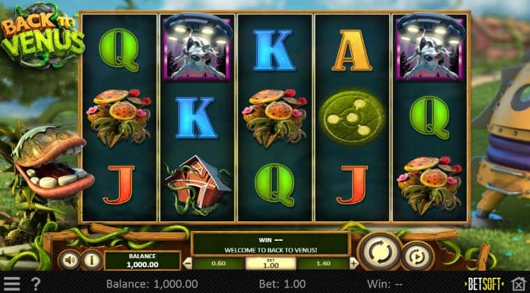 Back to Venus Slot Game Free Play at Casino Ireland 01