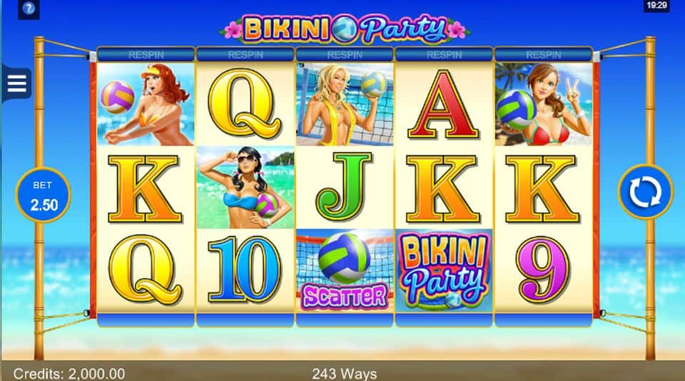 Bikini Party Slot Game Free Play at Casino Ireland 01