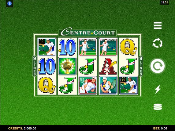 Centre Court Slot Game Free Play at Casino Ireland 01