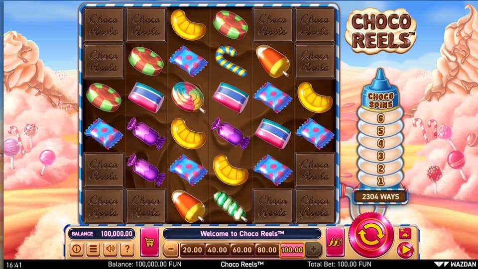Choco Reels Slot Game Free Play at Casino Ireland 01