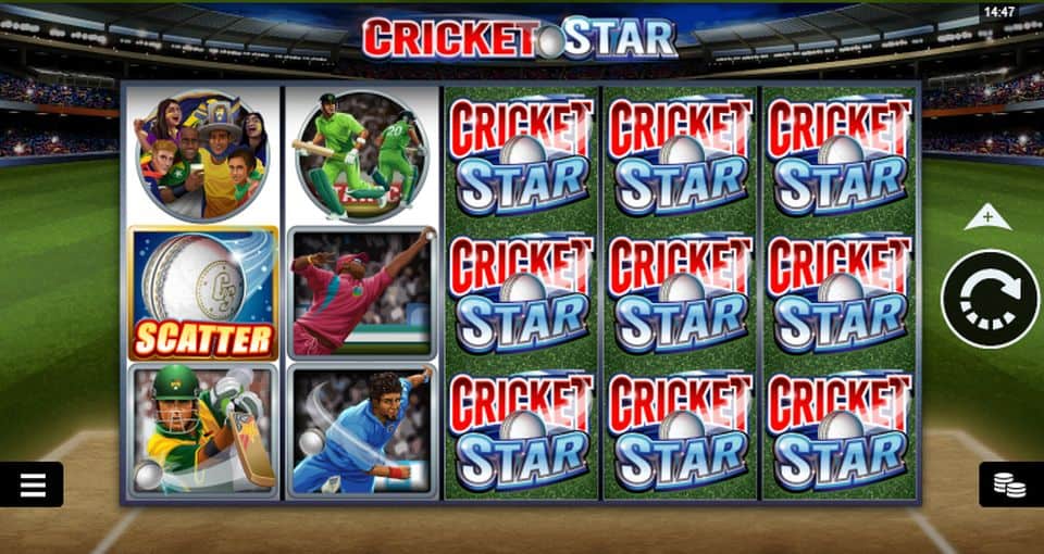 Cricket Star Slot Game Free Play at Casino Ireland 01