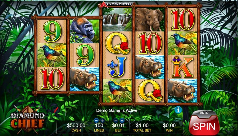 Diamond Chief Slot Game Free Play at Casino Ireland 01