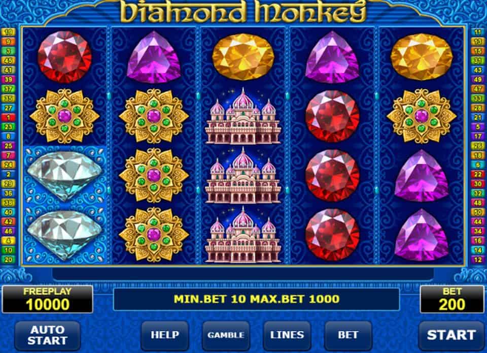 Diamond Monkey Slot Game Free Play at Casino Ireland 01