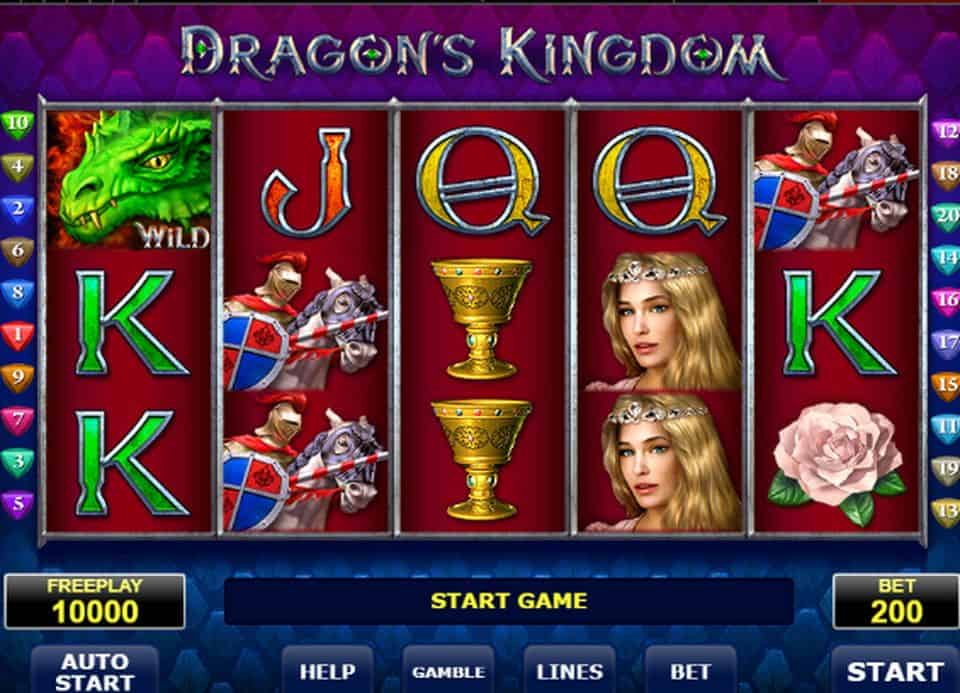 Dragons Kingdom Slot Game Free Play at Casino Ireland 01