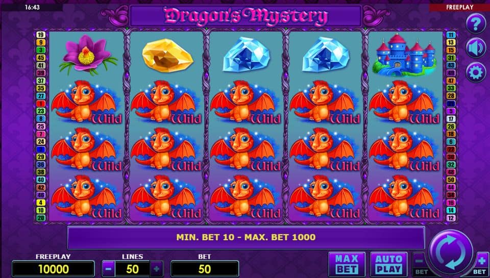 Dragons Mystery Slot Game Free Play at Casino Ireland 01