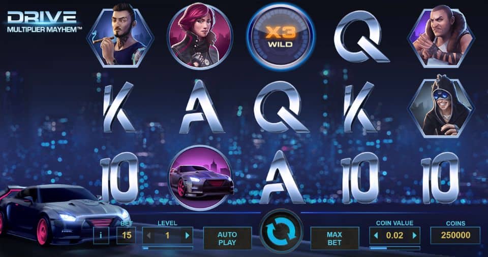Drive Multiplier Mayhem Slot Game Free Play at Casino Ireland 01
