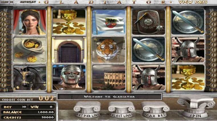 Gladiator Slot Game Free Play at Casino Ireland 01