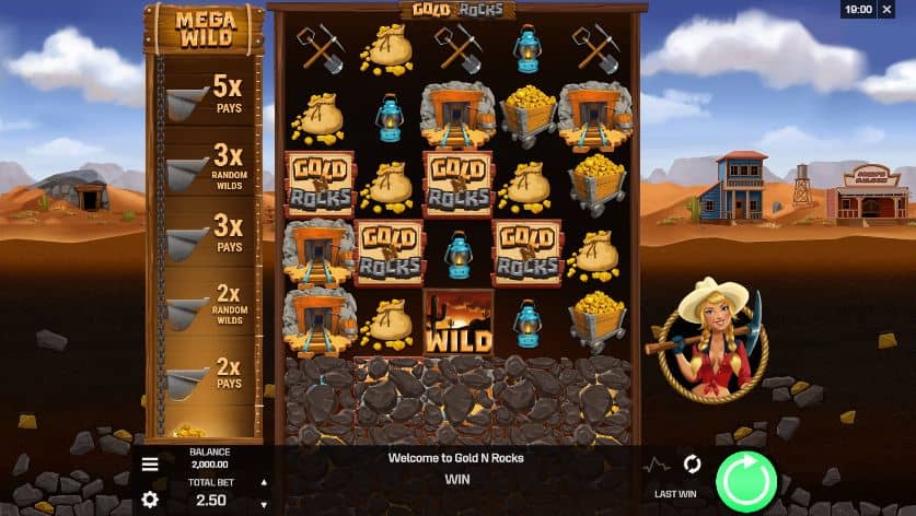 Gold N Rocks Slot Game Free Play at Casino Ireland 01