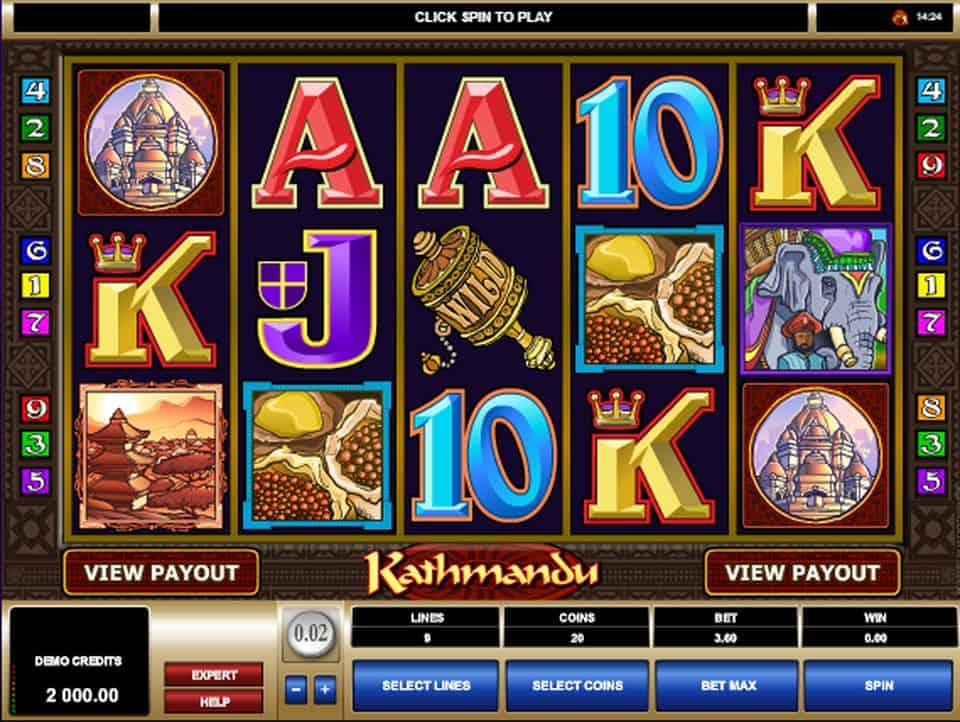 Kathmandu Slot Game Free Play at Casino Ireland 01