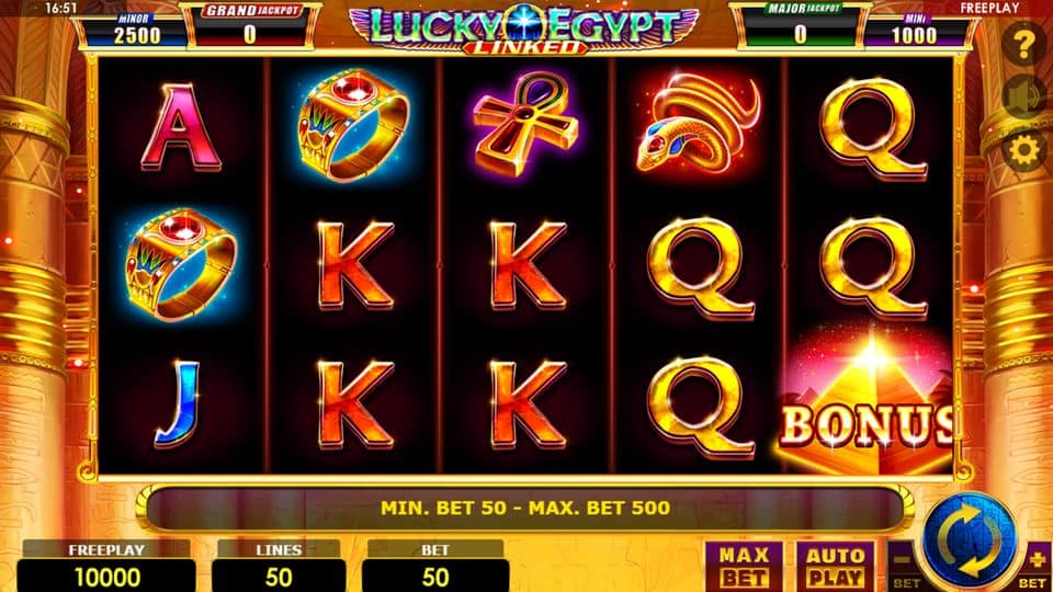 Lucky Egypt Slot Game Free Play at Casino Ireland 01