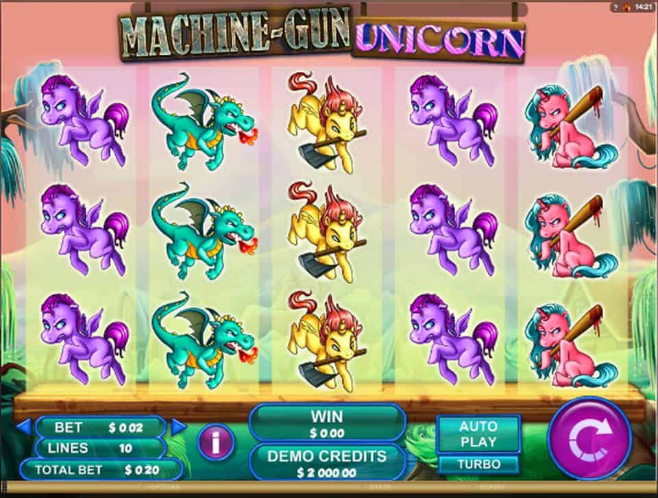 Machine Gun Unicorn Slot Game Free Play at Casino Ireland 01