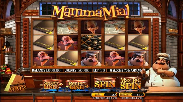 Mamma Mia Slot Game Free Play at Casino Ireland 01