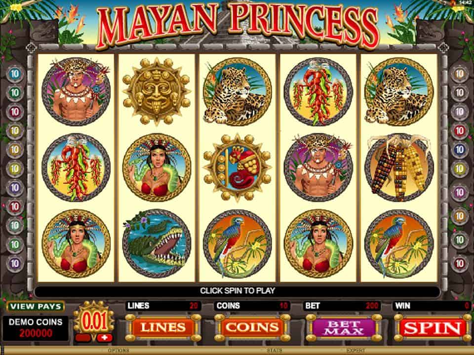 Mayan Princess Slot Game Free Play at Casino Ireland 01