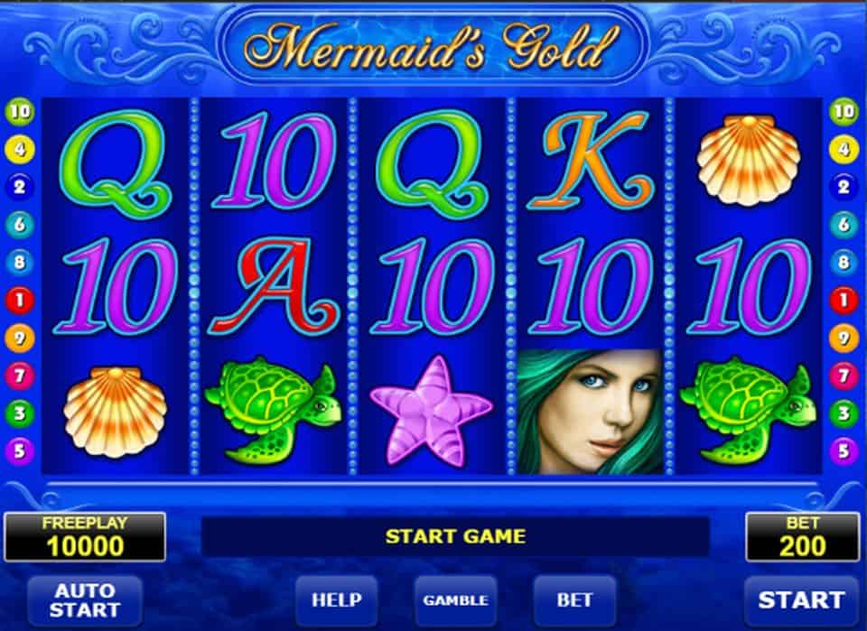 Mermaids Gold Slot Game Free Play at Casino Ireland 01