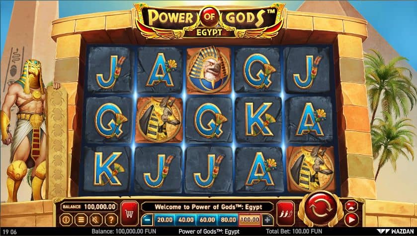 Power of Gods Egypt Slot Game Free Play at Casino Ireland 01