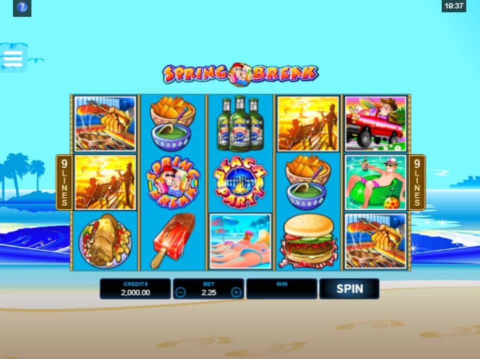 Spring Break Slot Game Free Play at Casino Ireland 01