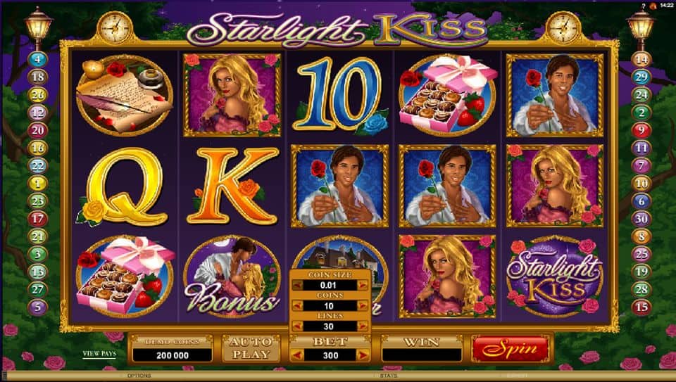 Starlight Kiss Slot Game Free Play at Casino Ireland 01