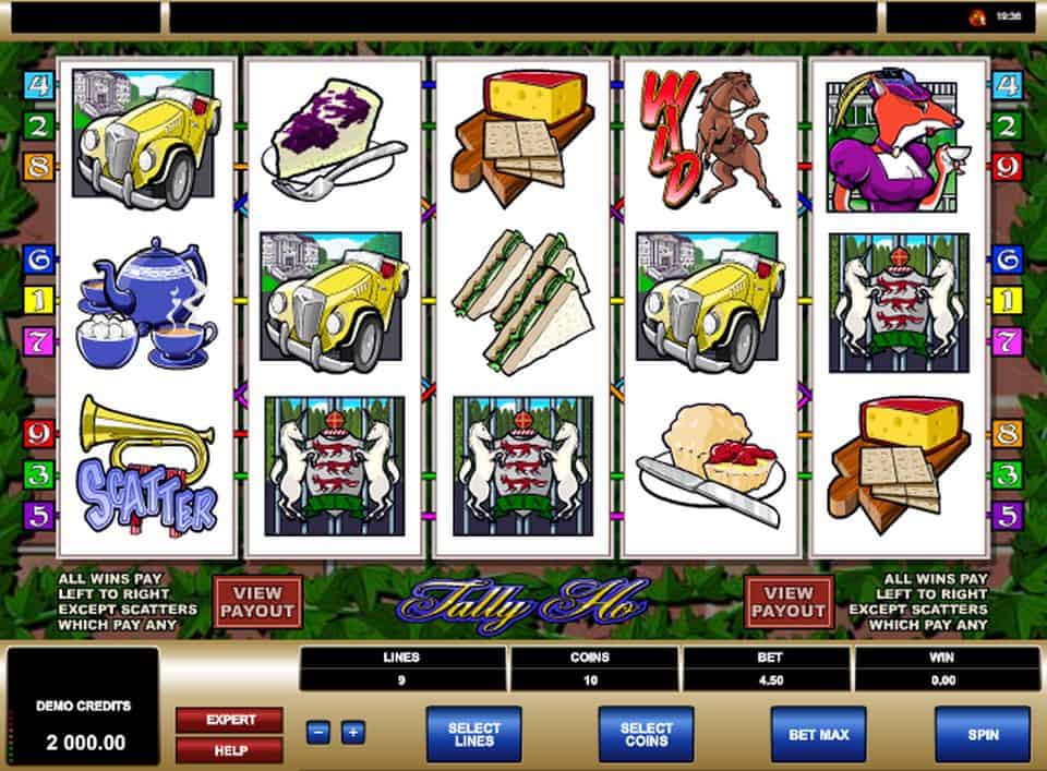 Tally Ho Slot Game Free Play at Casino Ireland 01