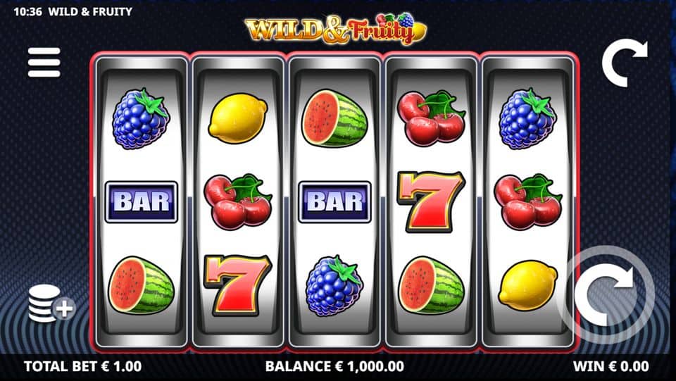 Wild and Fruity Slot Game Free Play at Casino Ireland 01