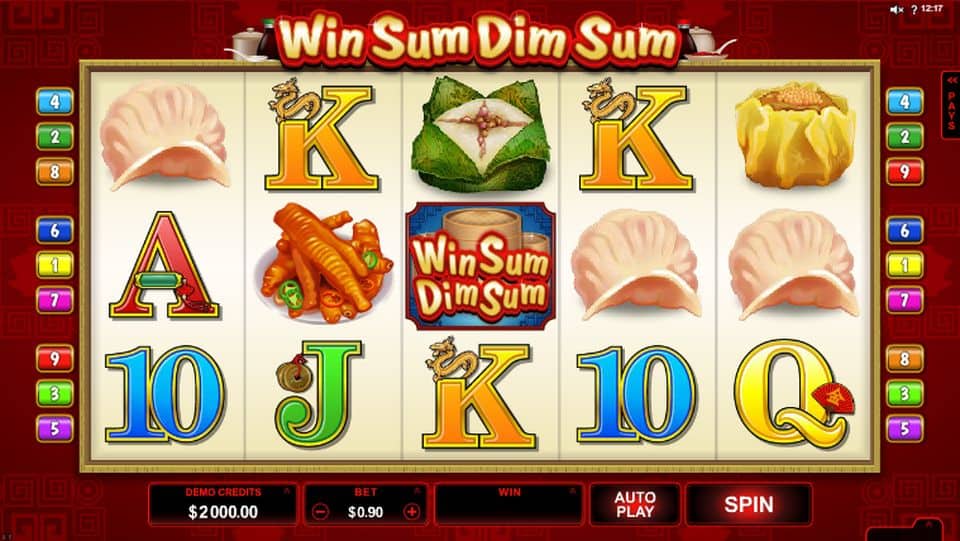 Win Sum Dim Sum Slot Game Free Play at Casino Ireland 01