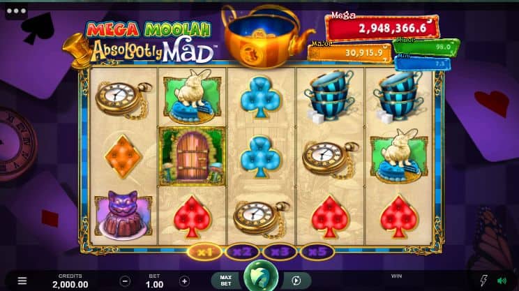 Absolootly Mad Mega Moolah Slot Game Free Play at Casino Ireland 01