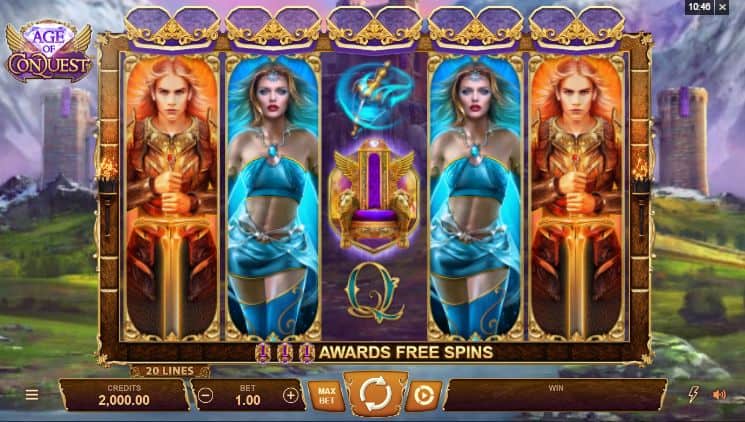 Age of Conquest Slot Game Free Play at Casino Ireland 01