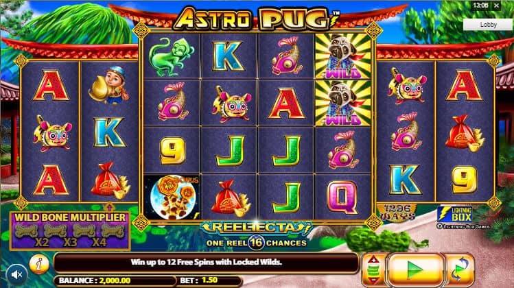 Astro Pug Slot Game Free Play at Casino Ireland 01
