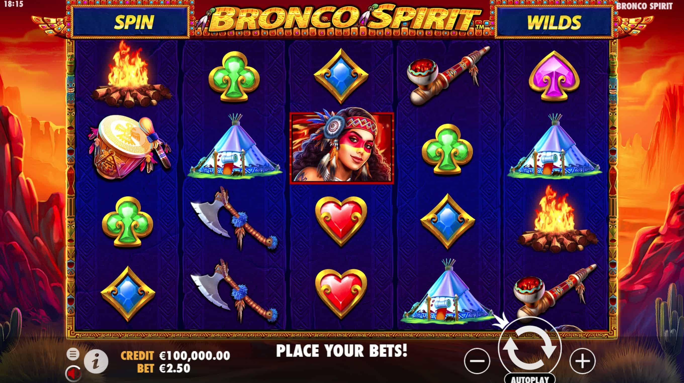 Bronco Spirit Slot Game Free Play at Casino Ireland 01