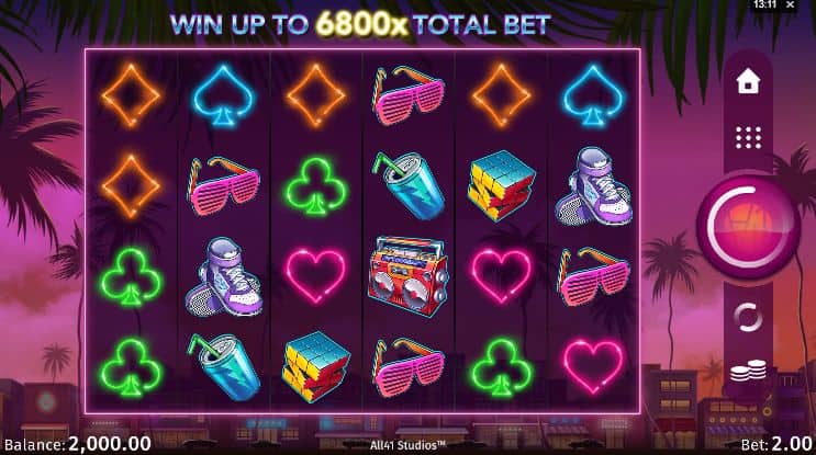 Electric Avenue Slot Game Free Play at Casino Ireland 01