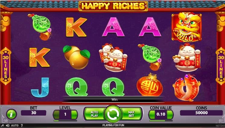 Happy Riches Slot Game Free Play at Casino Ireland 01