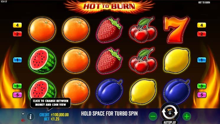 Hot to Burn Slot Game Free Play at Casino Ireland 01