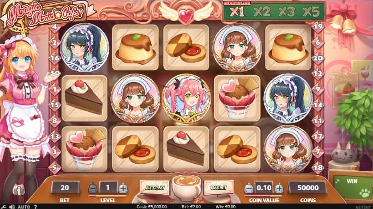 Magic Maid Cafe Slot Game Free Play at Casino Ireland 01