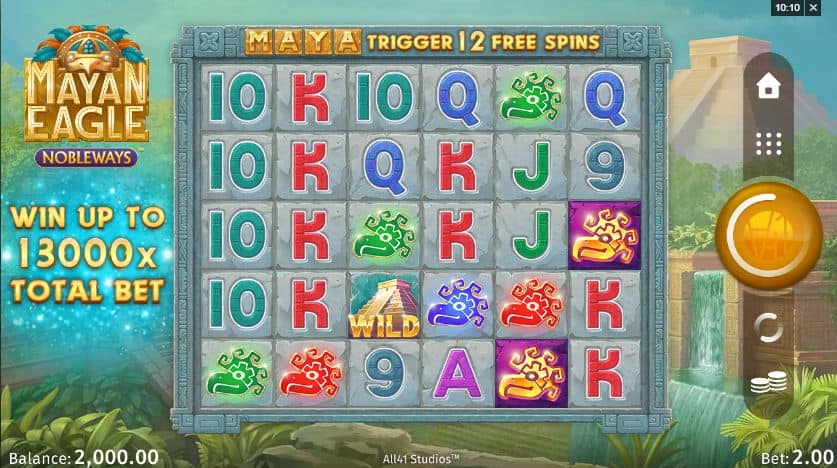 Mayan Eagle Slot Game Free Play at Casino Ireland 01