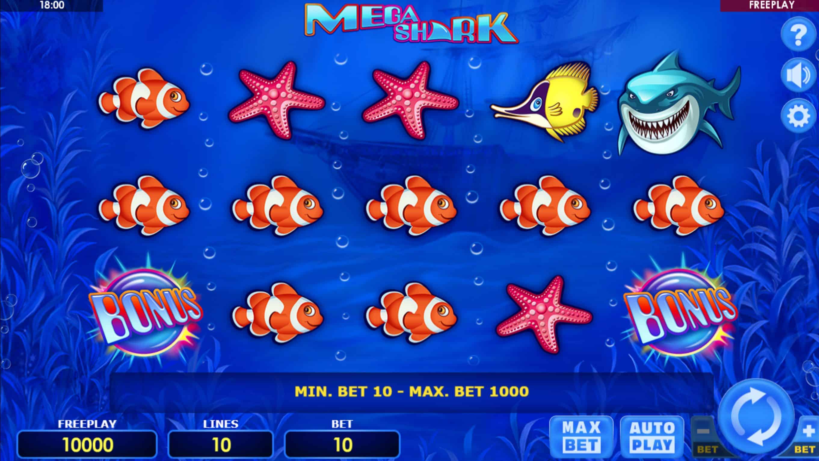 Mega Shark Slot Game Free Play at Casino Ireland 01