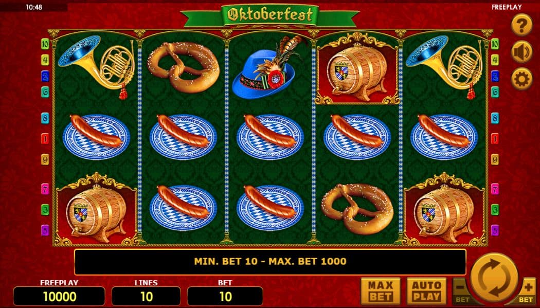 Oktoberfest Slot Game Free Play at Casino Ireland 01