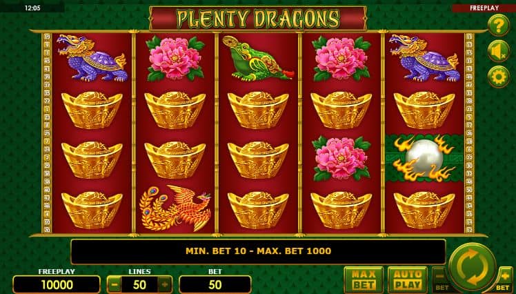 Plenty Dragons Slot Game Free Play at Casino Ireland 01