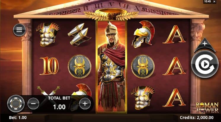 Roman Power Slot Game Free Play at Casino Ireland 01