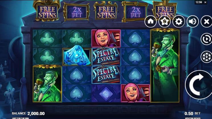 Spectre Estate Slot Game Free Play at Casino Ireland 01