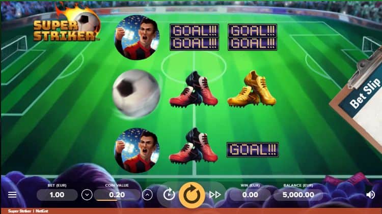 Super Striker Slot Game Free Play at Casino Ireland 01