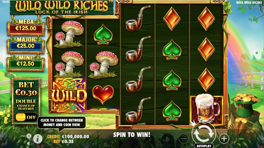 Wild Wild Riches Slot Game Free Play at Casino Ireland 01