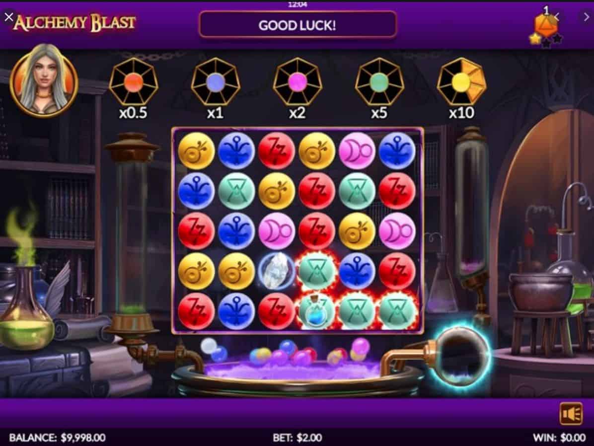 Alchemy Blast Slot Game Free Play at Casino Ireland 01