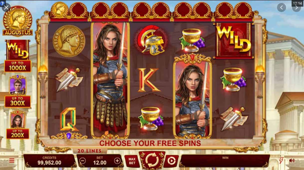 Augustus Slot Game Free Play at Casino Ireland 01