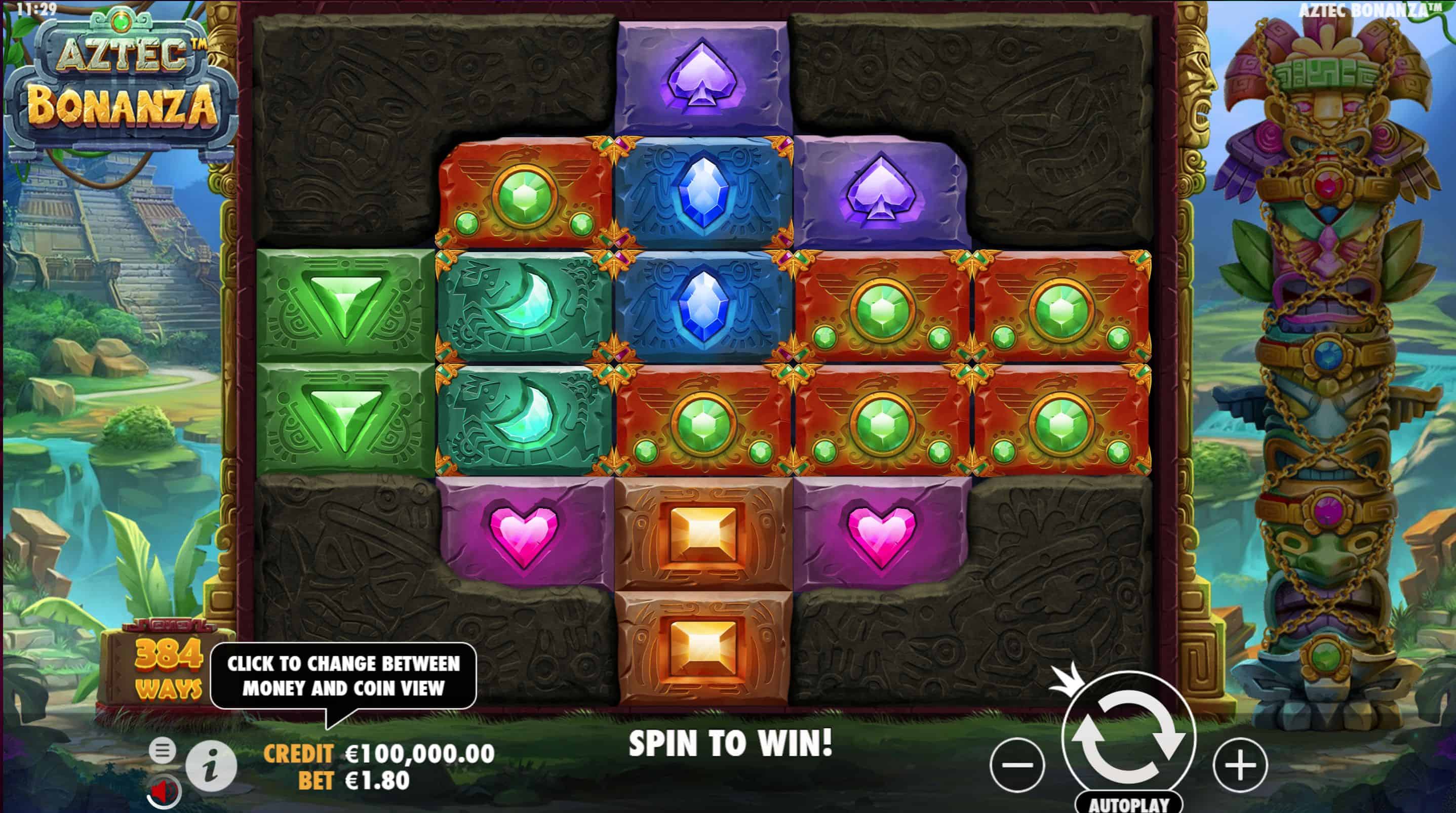 Aztec Bonanza Slot Game Free Play at Casino Ireland 01