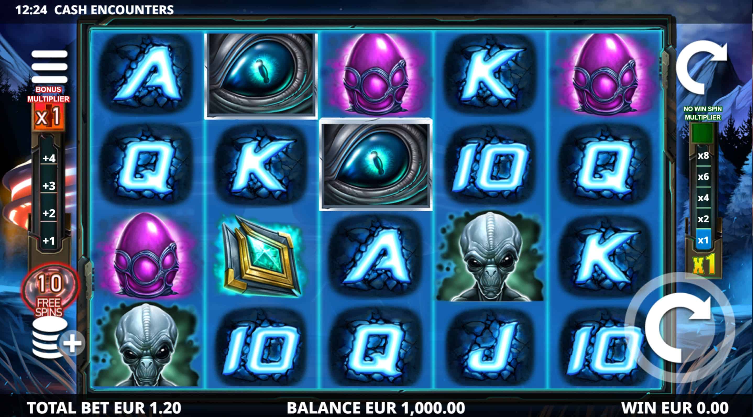 Cash Encounter Slot Game Free Play at Casino Ireland 01