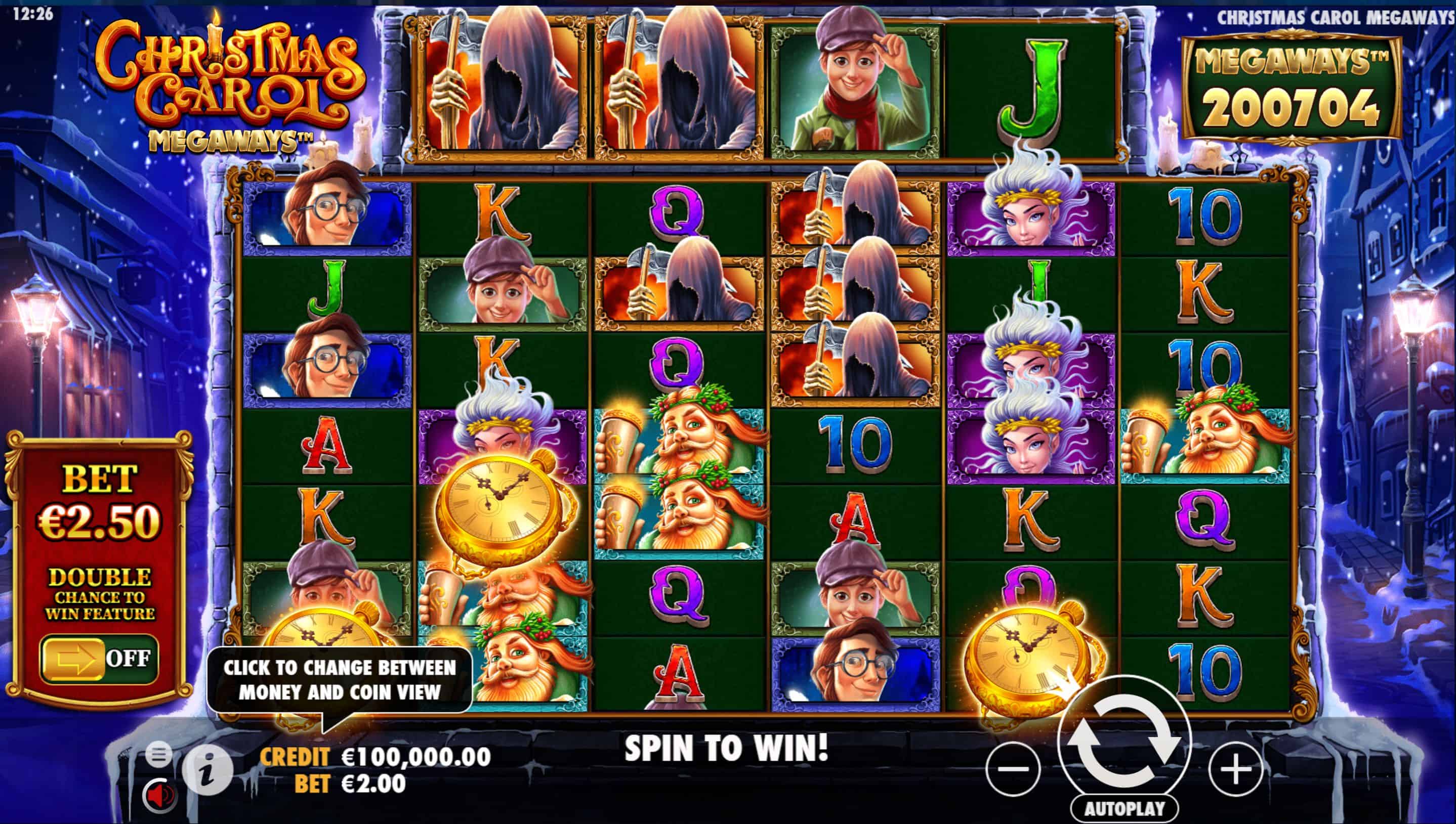 Christmas Carol Megaways Slot Game Free Play at Casino Ireland 01