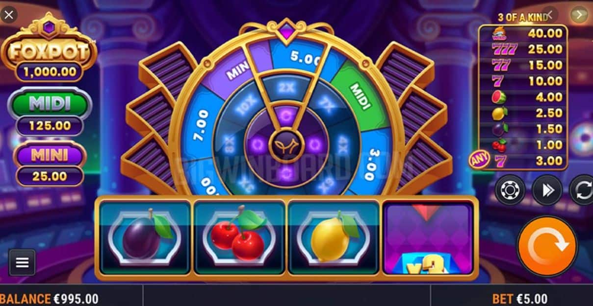 Foxpot Slot Game Free Play at Casino Ireland 01