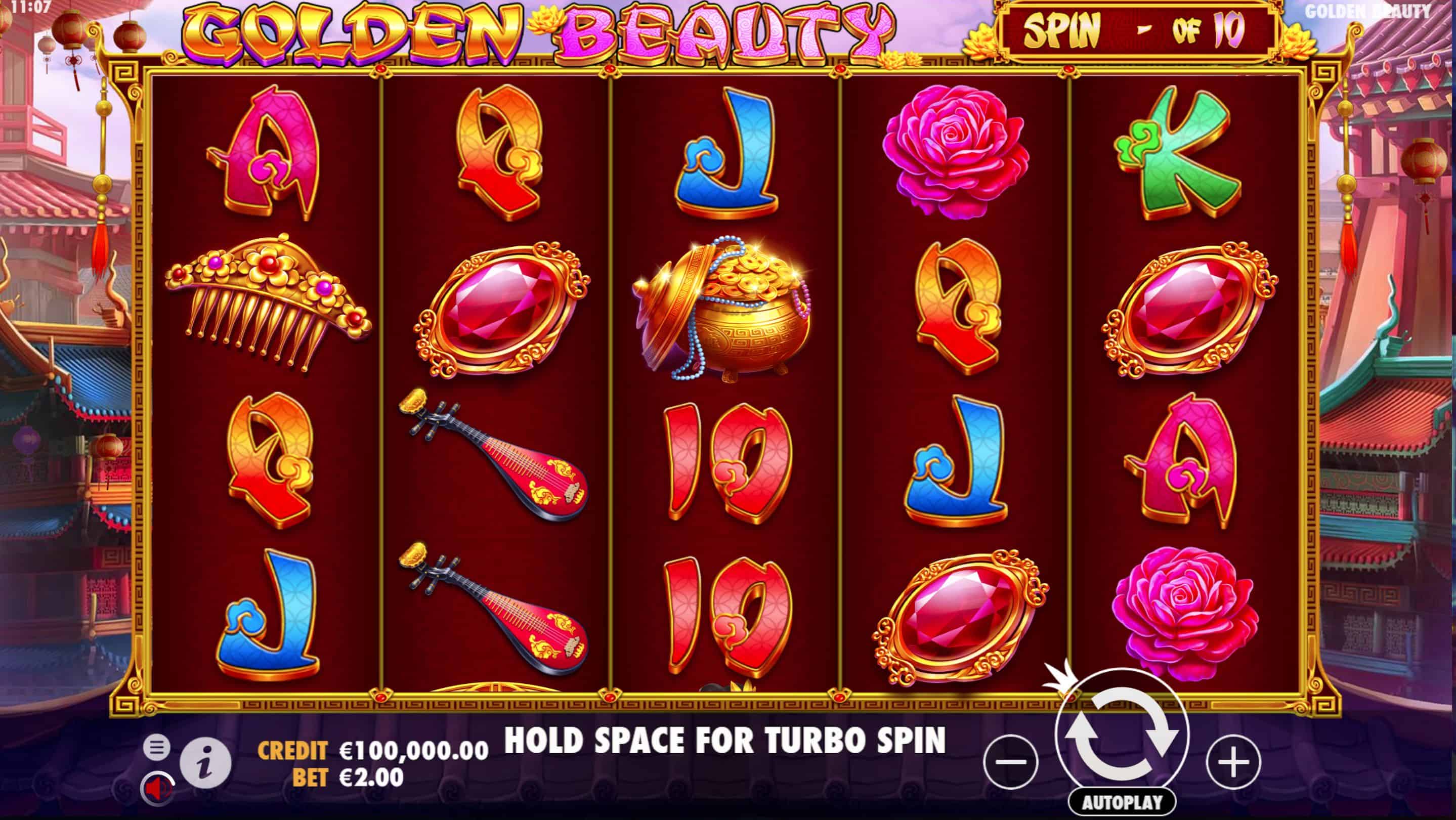 Golden Beauty Slot Game Free Play at Casino Ireland 01