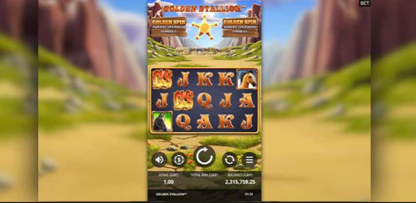 Golden Stallion Slot Game Free Play at Casino Ireland 01